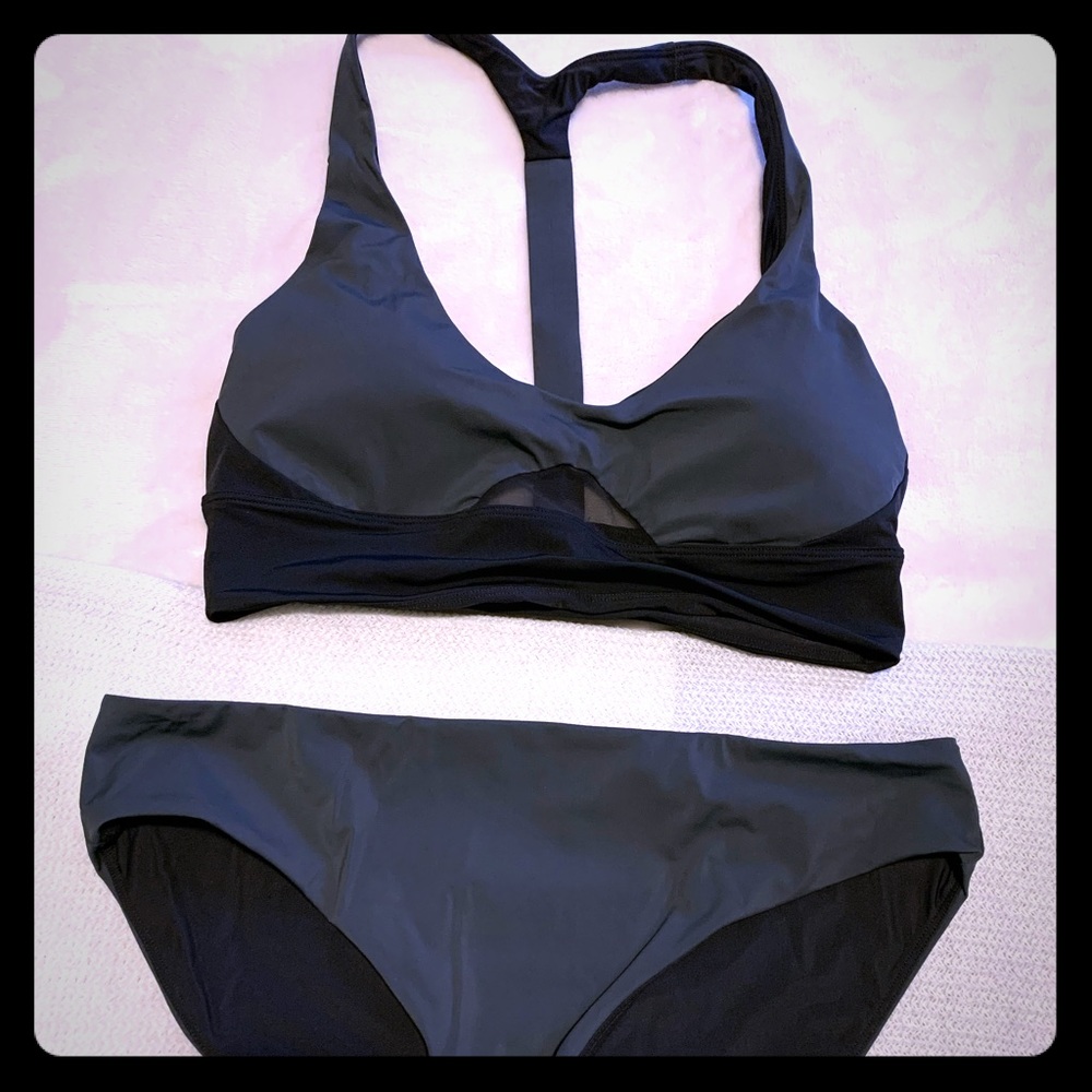 Rising Tides Swim Suit Top and Bottom.